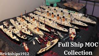 My FULL Lego MOC Ship Collection