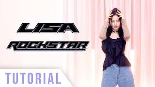 LISA - 'ROCKSTAR' Dance Tutorial (Explanation + Mirrored) | Ellen and Brian