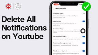 How To Delete All Notifications on Youtube [ONLY Way!]