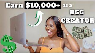 10 Steps to make money as a UGC creator | How to Become a paid UGC Content Creator Step-by-Step