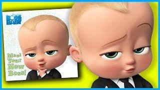 MEET YOUR NEW BOSS with the Boss Baby - KIDS BOOKS Read Aloud -  Fun Family Activity with Books