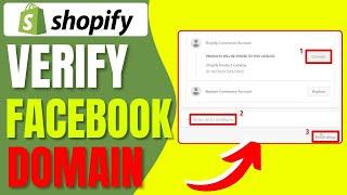 How to Verify Facebook Domain Shopify