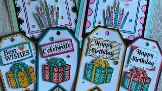 LIVE REPLAY Birthday Gift Tags & Cards 11/21/2024