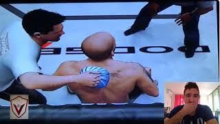 Anderson Silva Vs Jorge Rivera - UFC Undisputed 3 Fight Simulation