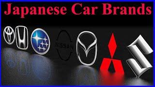 Japanese Car Brands and Logos.