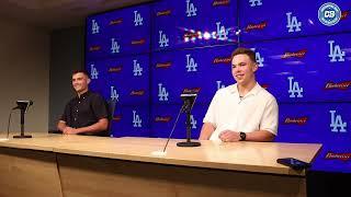 Dodgers prospects Jackson Ferris & Dalton Rushing named 2024 Branch Rickey Award winners