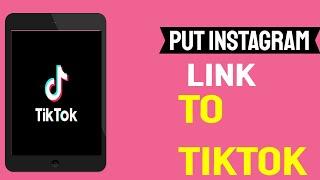 How To Add Instagram To Tiktok 2021 Easy