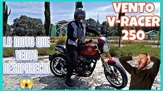 VENTO V-RACER 250 REVIEW Y PRUEBA DE MANEJO + TOP SPEED  La Moto Que Vento Desapareció  MOTOVLOG 