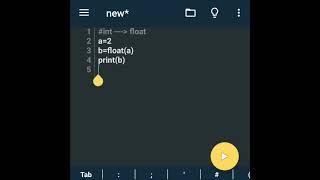 How to convert integer to float in python