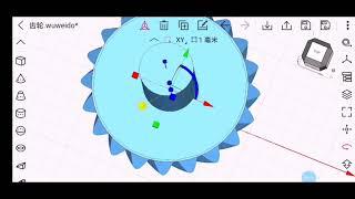 Gear Modeling on Android | Wuweido 3D Mobile CAD