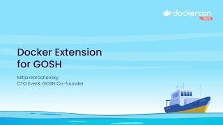 Docker Extension for GOSH