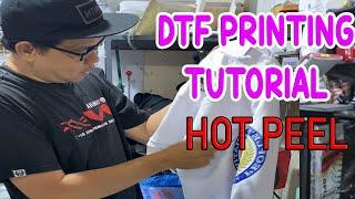 Advantage ng hot peel Dtf Printing (how to Print Dtf Print)