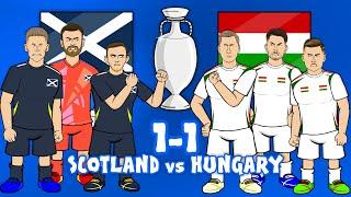 NO PENALTY Scotland vs Hungary (Euro 2024 Parody Goals 1-0 Highlights Csoboth)