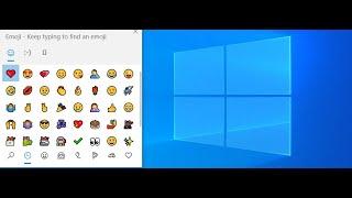 How To Get Emojis Anywhere In Windows 10 (Shortcut Way)