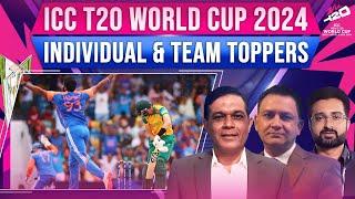 ICC T20 World Cup 2024 | Individual & Team Toppers | Caught Behind