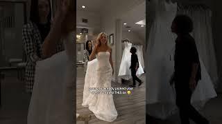 WEDDING DRESS SHOPPING  #shortsvideo #weddingdress #wedding