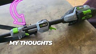 EGO Power+ String Trimmer with POWERLOAD and Carbon Fiber Split Shaft