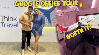 A Day In GOOGLE OFFICE | Don’t Travel By Air India Business Class Without Knowing This