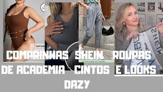COMPRINHAS   NA SHEIN  LOOKS  DAZY   CINTOS/ ROUPAS DE ACADEMIA 