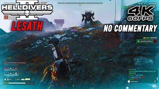 Helldivers 2 : 4K Gameplay No Commentary ULTRA Settings | RTX 4080 P80