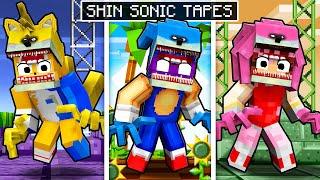 MINECRAFT... MAS TEMOS RAÇAS DIFERENTES do SHIN SONIC TAPES!!