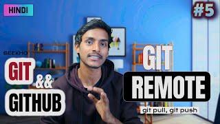 Git Remotes | Seekho Git and Github #5