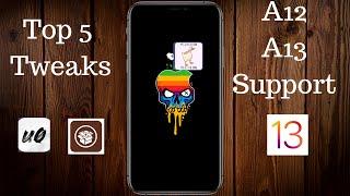 Top 5 Cydia Tweaks that support A12/A13 Uncover Jailbreak