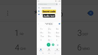 Secret code||audio test2023#secretcode #audiotest #android #tricks