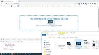 React Drag and Drop Image Upload | ReactJS