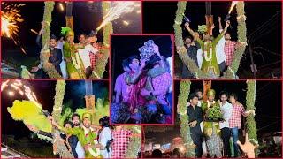 Biggboss 7 Winner  Pallavi Prashanth Grand Welcome Celebration at Village Kolgur Gajwel #Biggboss7