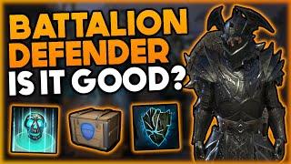 Battalion Defender - Is It Really a Good Beginner Tank Set? | Elder Scrolls Online