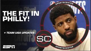 Joel Embiid thinks Paul George will fit in ‘AMAZING’ with the Philadelphia 76ers | SportsCenter