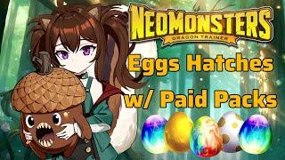 Neo Monsters | Eggs Hatches | Paid Packs Only