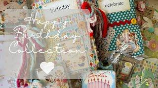 Junk Journal Sale Collection. Happy Birthday. #journaling #junkjournalideas #junkjournal