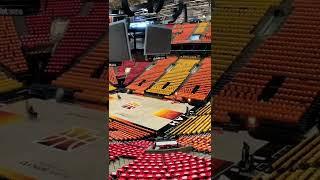 Arena transformation! Timelapse before Game 3 