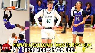 Hiawatha Collegiate Gets TESTED By Spectrum! 6'7 Sophomores Face Off!