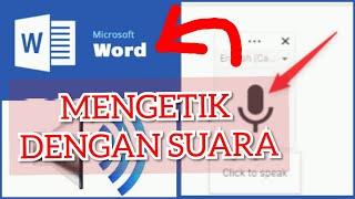 cara MENGETIK di KOMPUTER LAPTOP dengan SUARA/ VOICE‼️