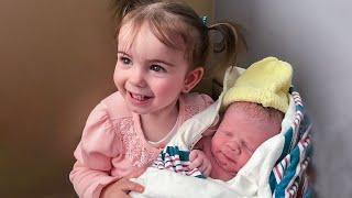 Adorable Moments When Kids Meet Newborns - Cute Baby Videos