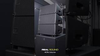 Digital JBL SRX900 Line Arrays Speaker Setup and Test Sound! #audio #loudspeaker #shortsvideo #dj