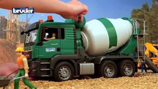 Bruder 03710 - MAN TGS Betonmixer - Bentoys.nl