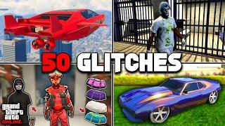 50 Glitches In GTA 5 Online!