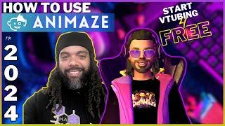 Intro to Animaze by Facerig, Start VTUBING for FREE!!!