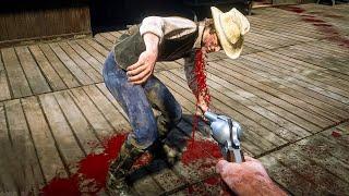 RDR2 - A Painfull Death Brutal kill Moment