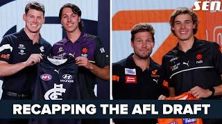 Recapping the AFL Draft with Aaron Cadman, Ollie Hollands and Hawthorn - SEN