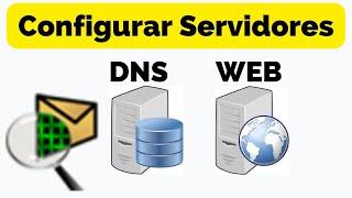 Configurar SERVIDOR DNS Y WEB EN PACKET TRACER | Configurar servidor dns y http packet tracer