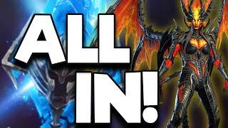 ALL IN FOR SICIA FLAMETONGUE | 10X CHANCE SHARD PULLS! | RAID SHADOW LEGENDS