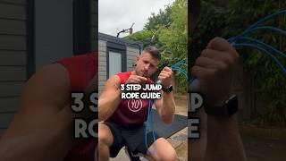 3️⃣ STEP JUMP ROPE GUIDE #jumprope #jumpingrope #skipping #skippingrope #ropeskipping #jumpropes