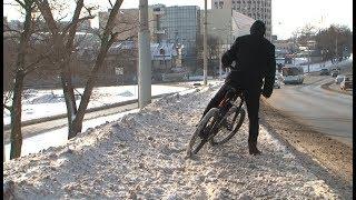 Как пользоваться велосипедом зимой