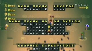 New Super Mario Bros. Wii - Ending & Credits