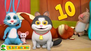 Ten In The Bed - Count 1 to10 Song - Learn Numbers & Nursery Rhyme